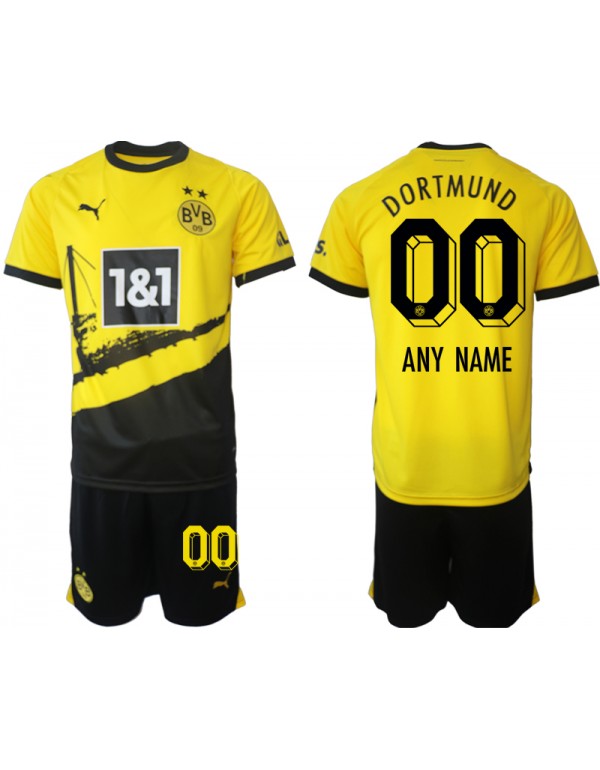 Custom FC Soccer Jersey For Boys/Kids/Youths/Mens Borussia Dortmund