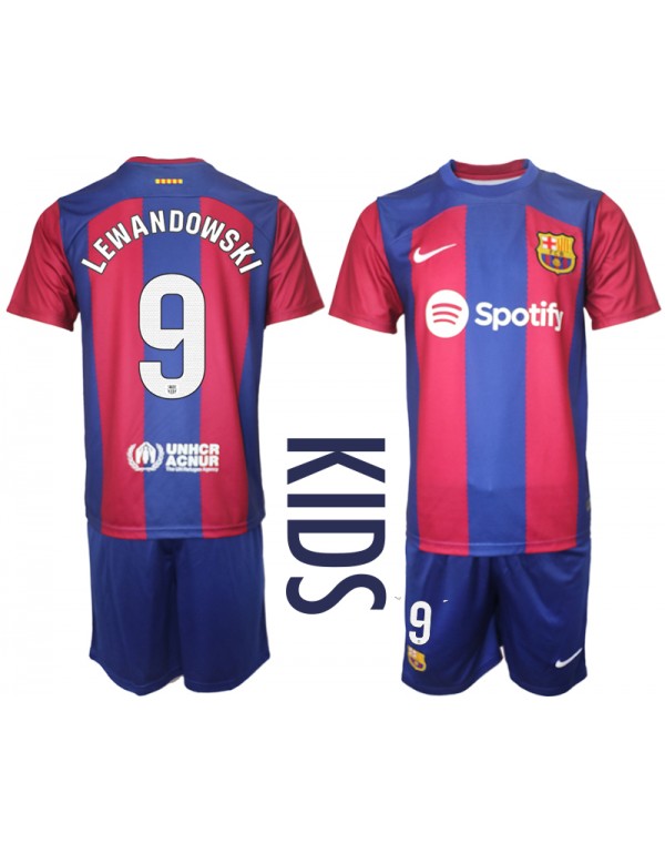 Lewandowski Barcelona Soccer Jerseys For Kids/Youths/Mens