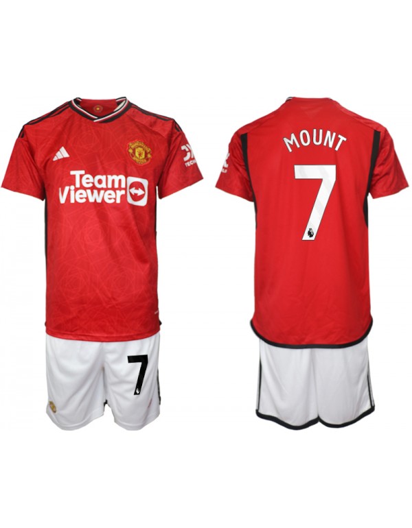 MOUNT Manchester United Soccer Jerseys For Kids/Yo...